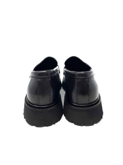 Mocassino donna platform con nappine IL LACCIO | 10LVITELLONERO